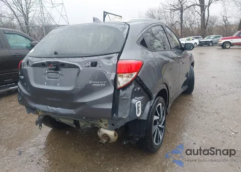 2019 Honda Hr-V Sport from USA, damaged, VIN 3CZRU6H16KG706054